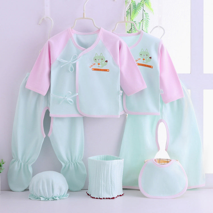 Seven-piece Baby Rest Clothes