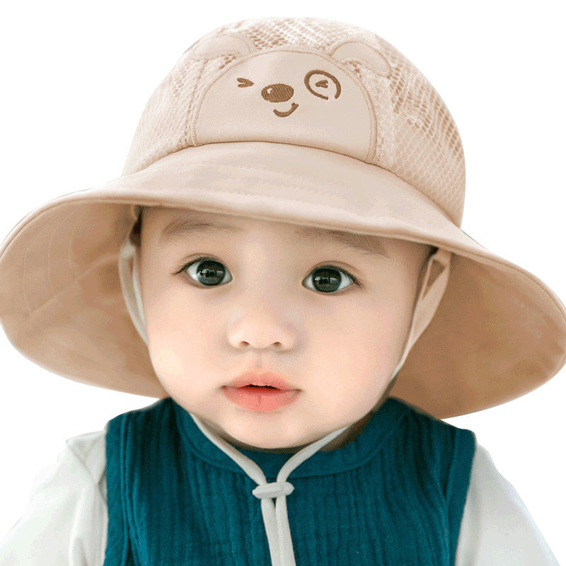 Princess mother baby child fisherman hat