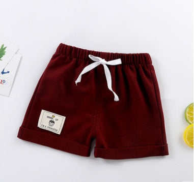 Small And Medium-sized Children's Baby Cotton Thin Sports Pants