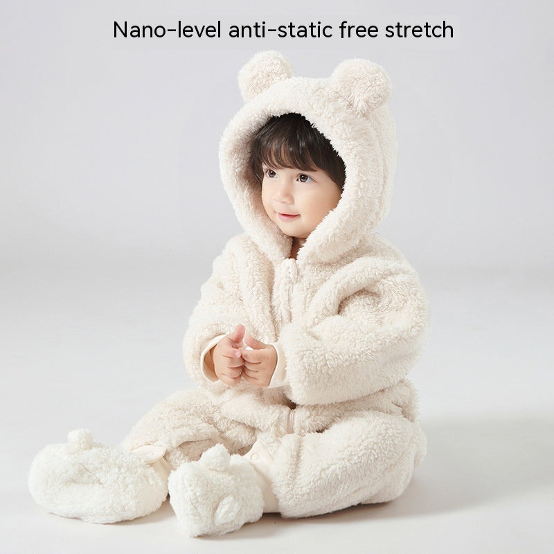 Lambswool Baby Jumpsuit Outer Wear