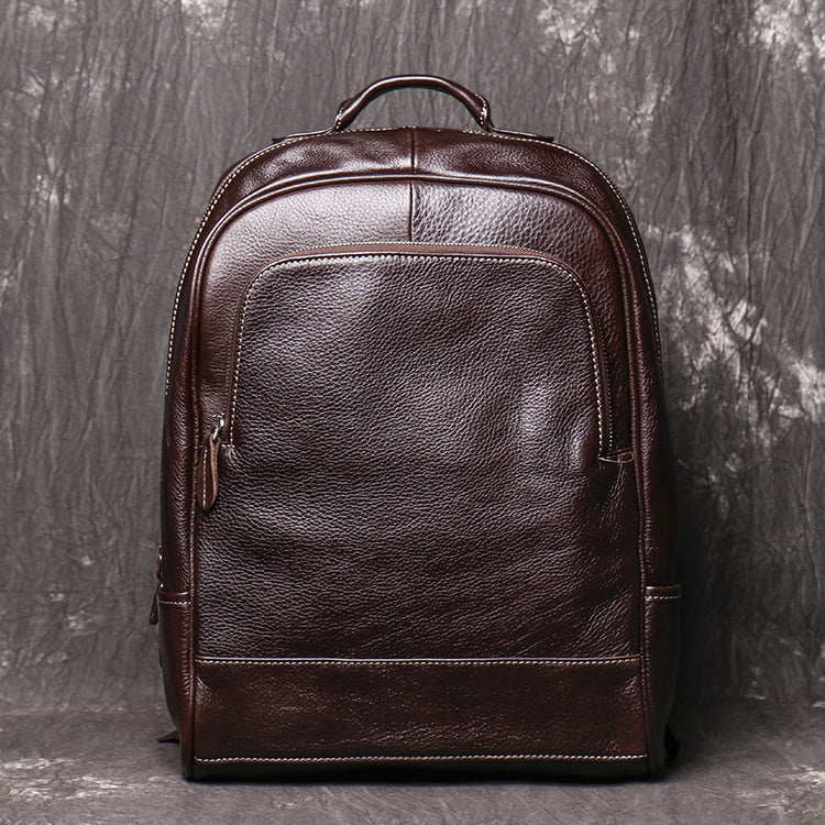 Leather Travel Backpack