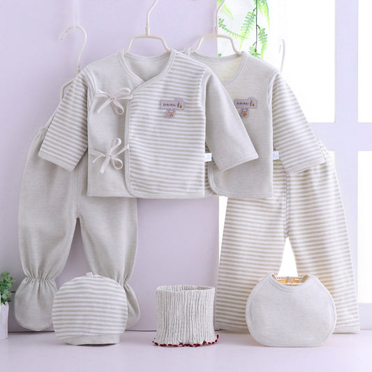 Seven-piece Baby Rest Clothes