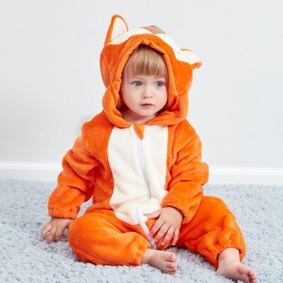 Baby animal jumpsuit