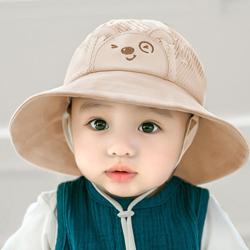 Princess mother baby child fisherman hat