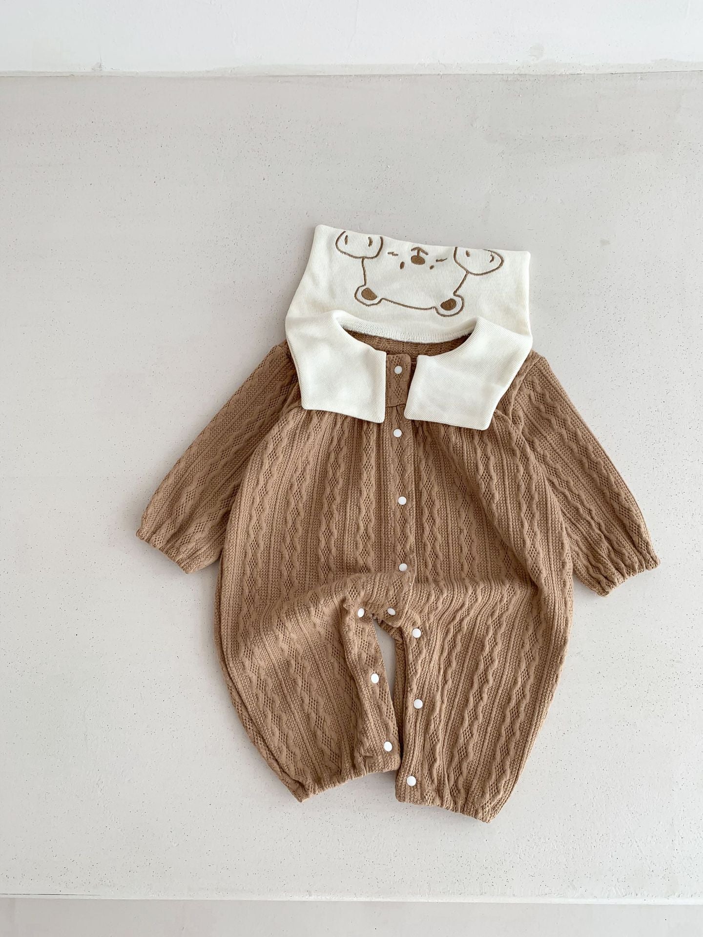 Bear Head Twist Jumpsuit