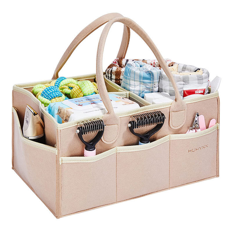 Diaper Mummy Diapers Sundries Felt Handbag Storage Bag