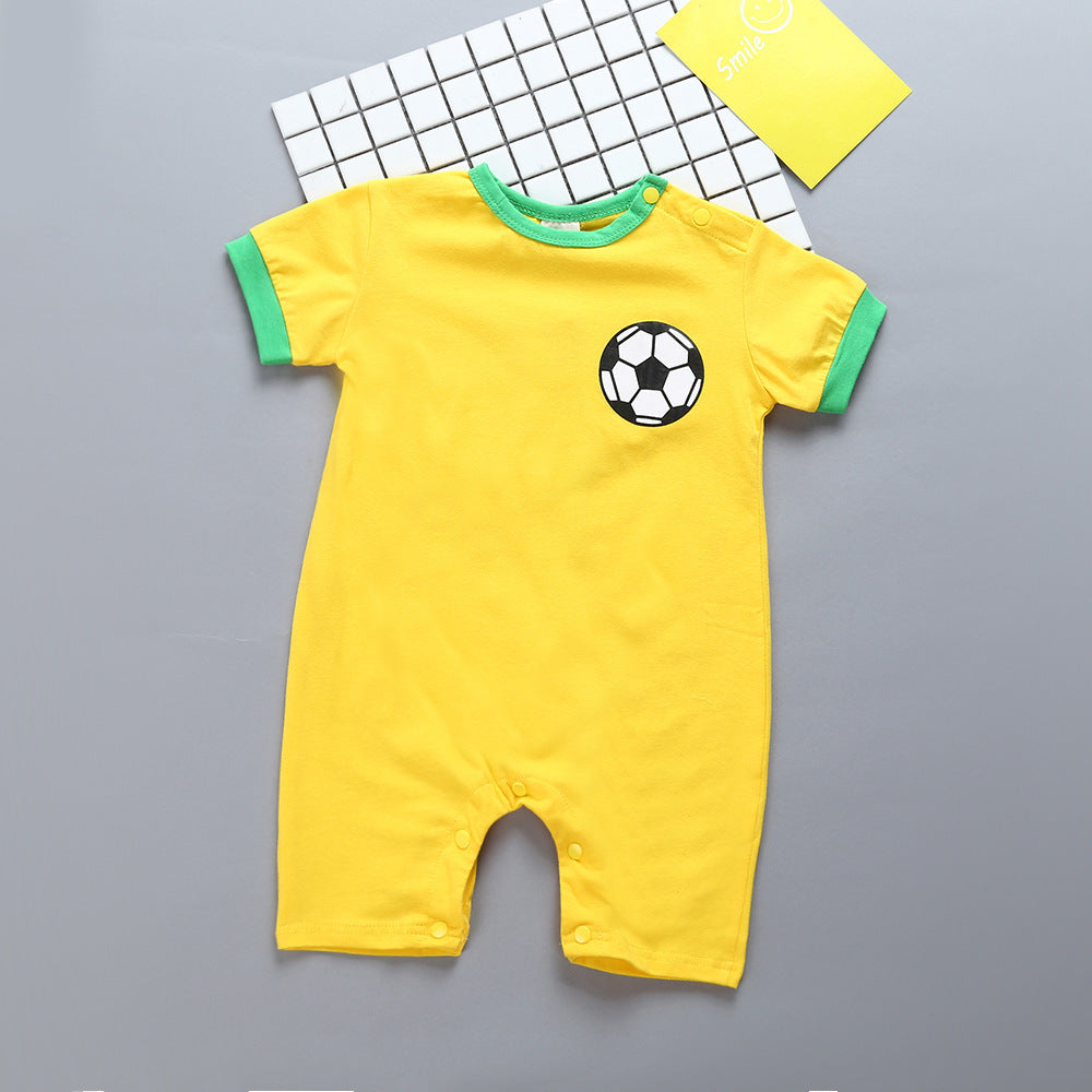 Baby Soccer Romper