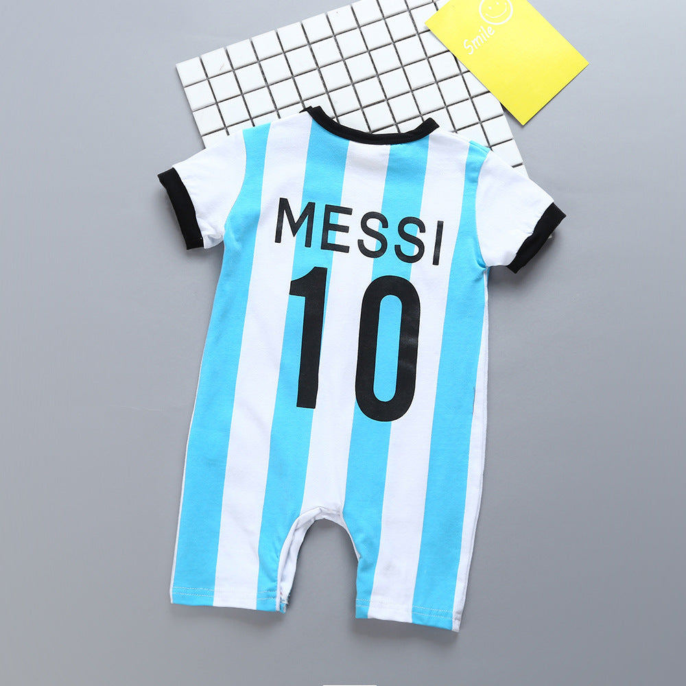 Baby Soccer Romper