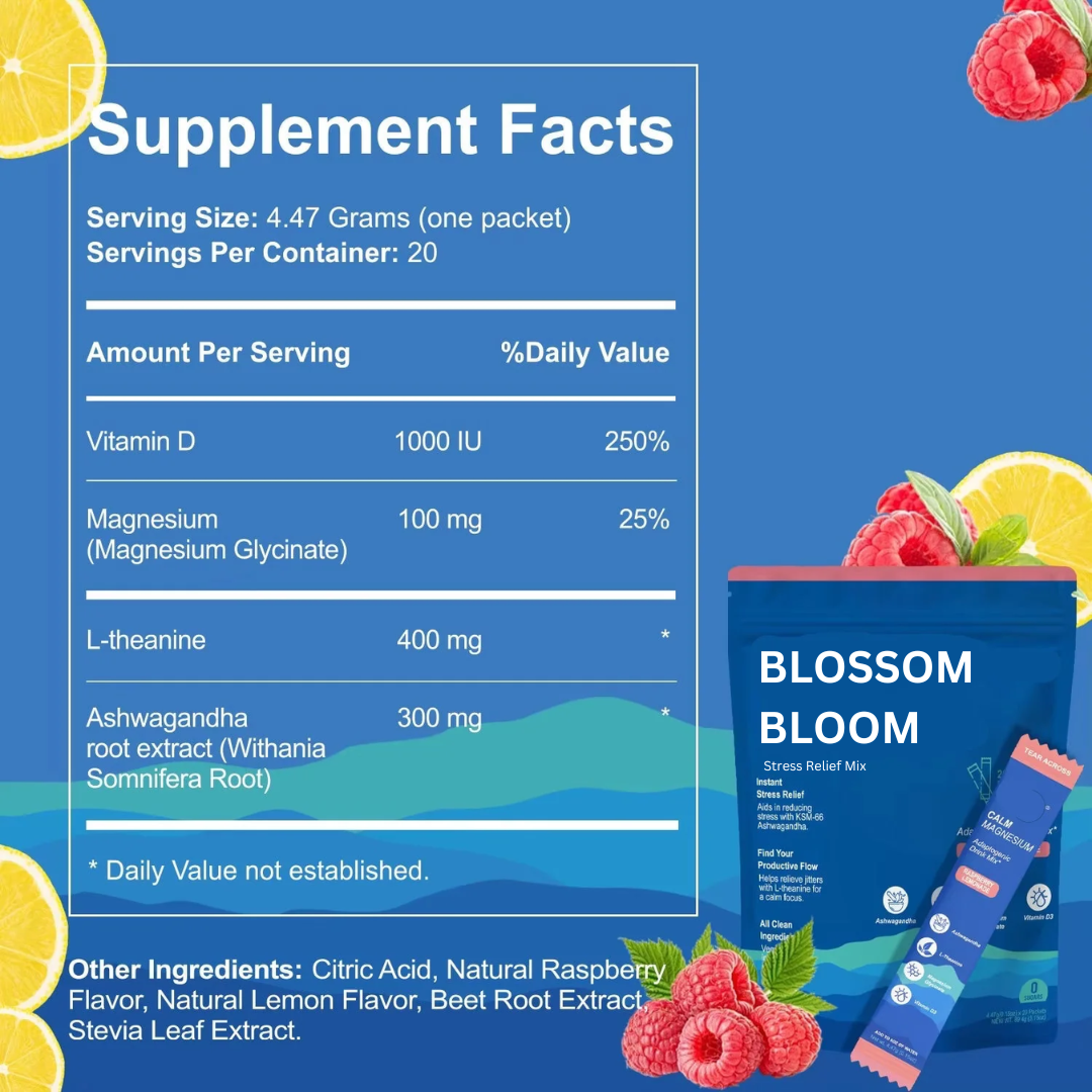 Blossom Bloom CalmRelief Electrolyte Powder