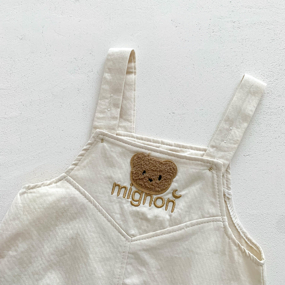 New Baby Bear Romper Overalls Suit