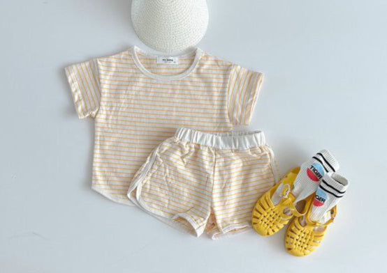 Stripes Homewear Short Sleeve & Shorts