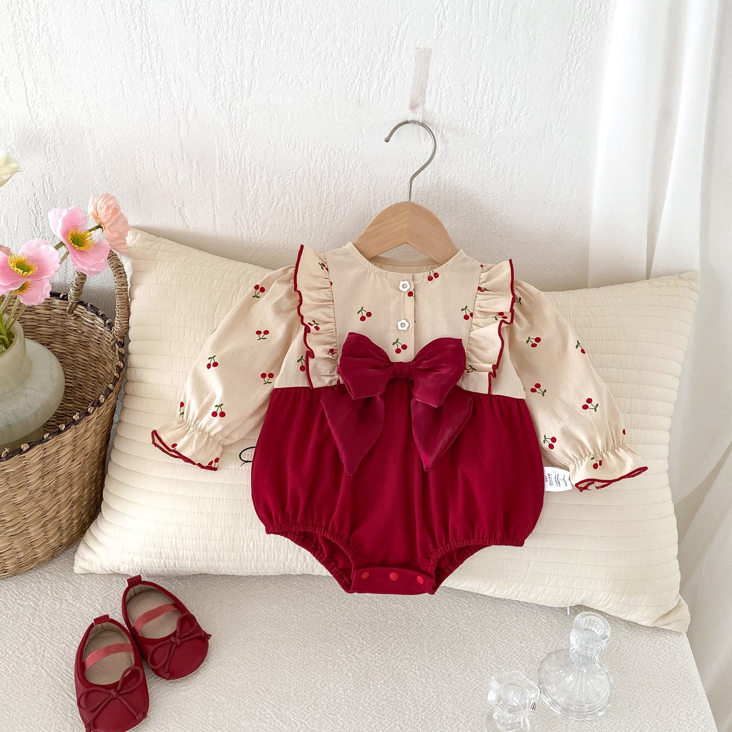 Long Sleeve Autumn Wear Newborn Jumpsuit Baby Romper