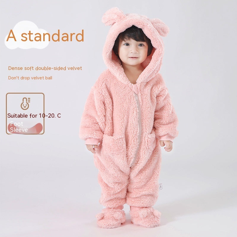 Lambswool Baby Jumpsuit Outer Wear