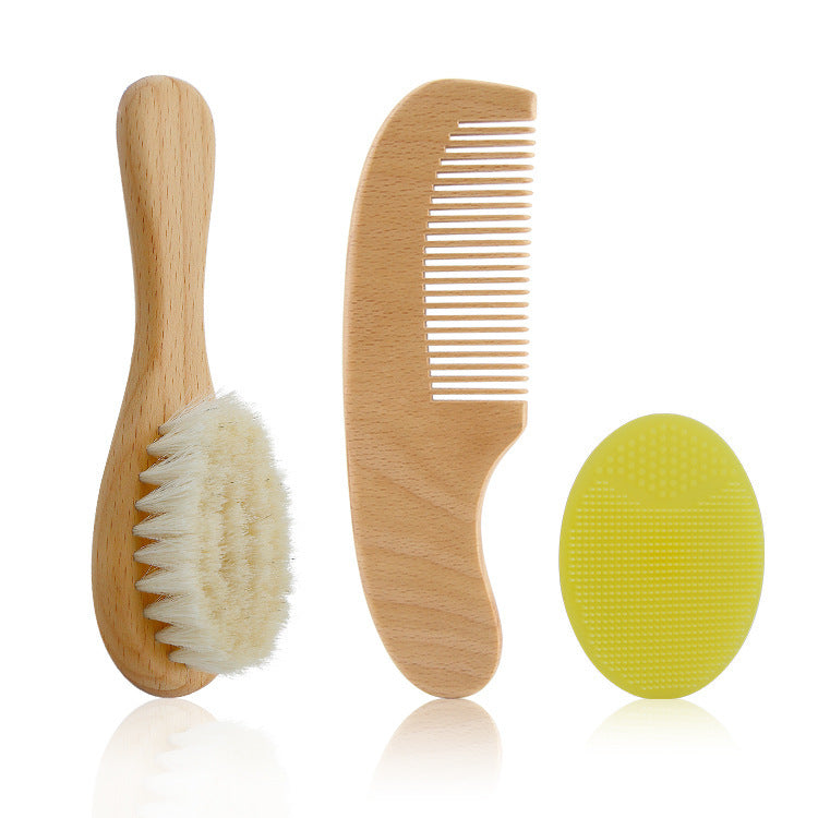 Baby Wool Brush Set