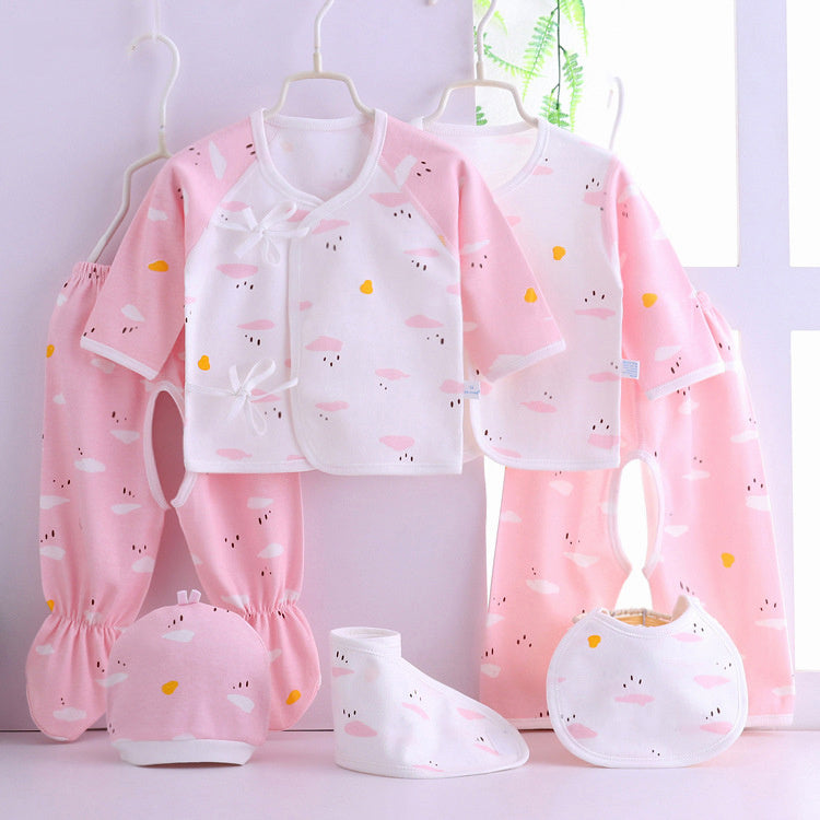 Seven-piece Baby Rest Clothes