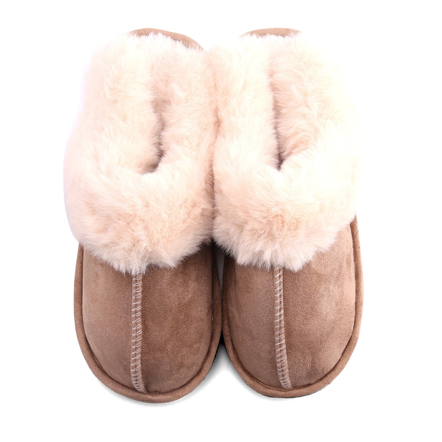 Fur Furry Slippers Women Winter Warm Plush House Shoes