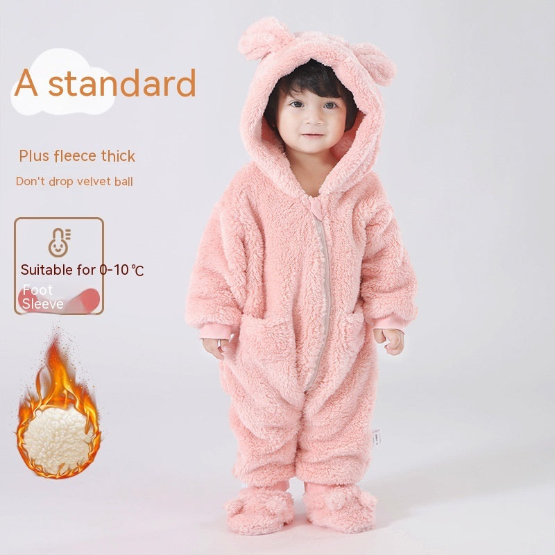 Lambswool Baby Jumpsuit Outer Wear