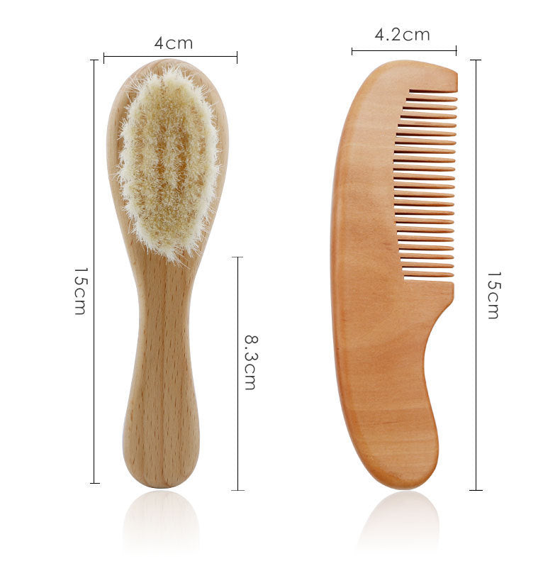 Baby Wool Brush Set