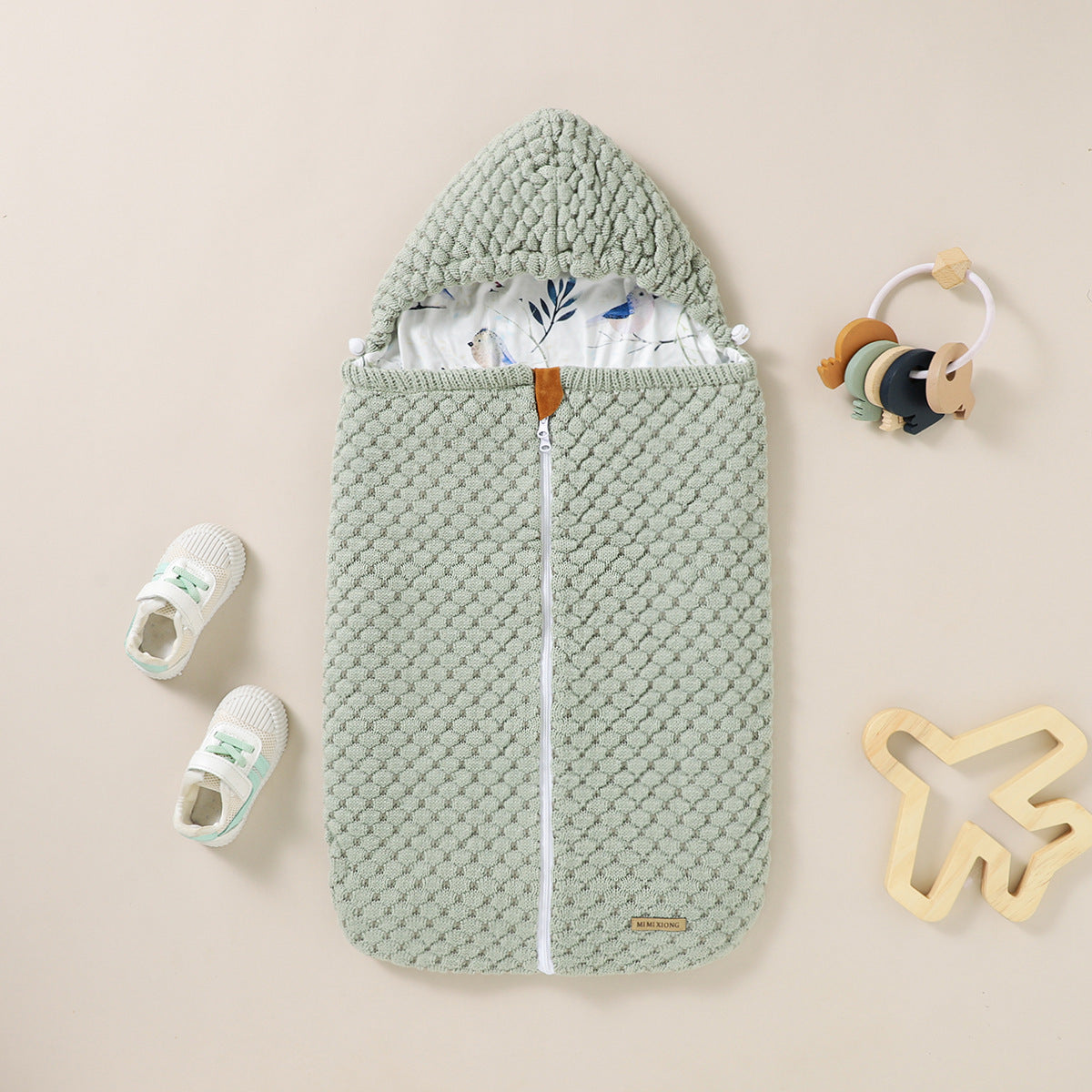 Newborn Cocoon Wrap Swaddle Sleeping Bag